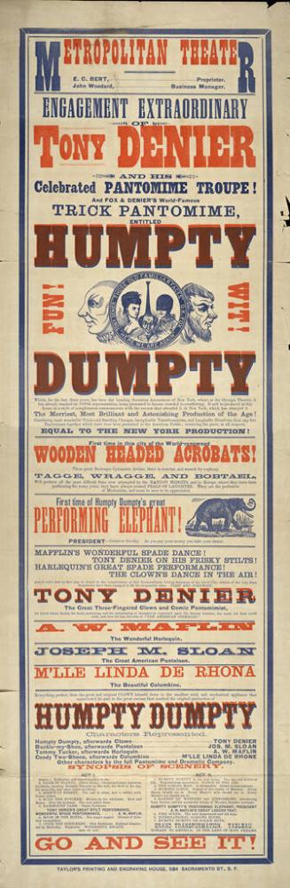 Tony Denier's Humpty Dumpty: San Francisco