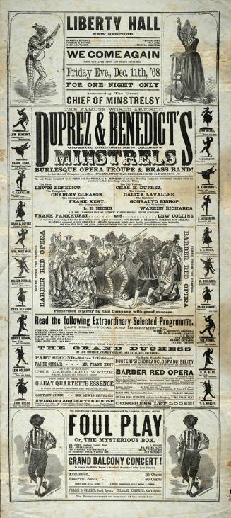 Duprez & Benedict's Minstrels: December 11, 1868