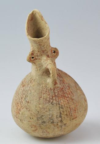 Juglet with cut-away spout