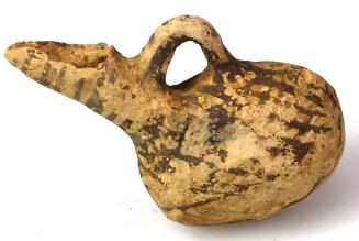 Animal-shaped vessel with cut-away spout