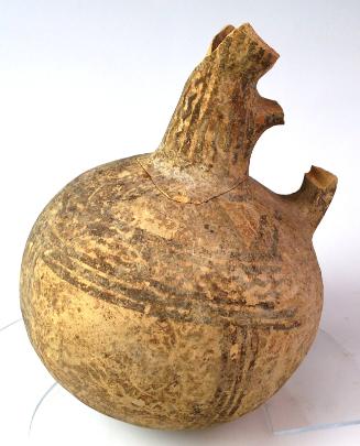 Juglet with cut-away spout