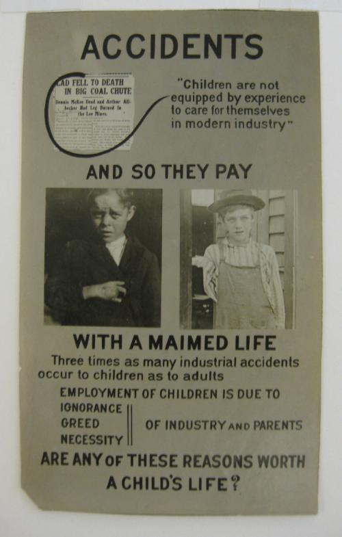 Photograph of an exhibition poster