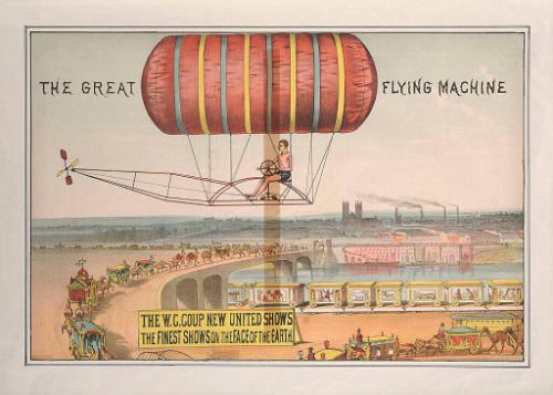 W.C. Coup: The Great Flying Machine