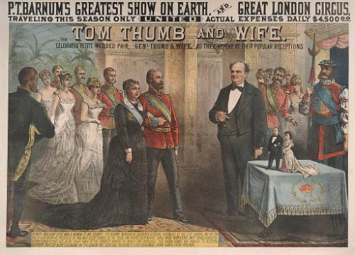 Barnum & London: Tom Thumb and Wife