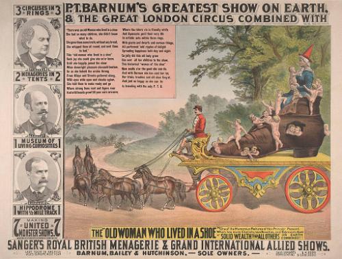 Barnum & London: The Old Woman Who Lived in a Shoe