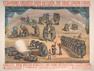 Barnum & London: The Greatest Number of Elephants Ever Exhibited