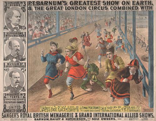 Barnum & London: Ladies Foot Race