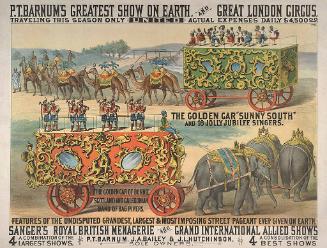 Barnum & London: Tableau Wagons