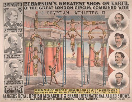 Barnum & London: Four Egyptian Athletes