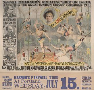 Barnum & London: Mademoiselle Zoe Queen of the Air