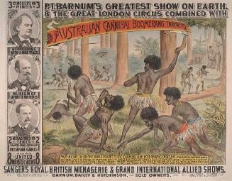 Barnum & London: Australian Cannibal Boomerang Throwers