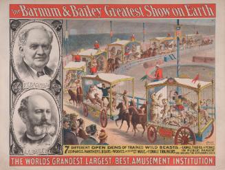 Barnum & Bailey: 7 Open Dens of Trained Wild Beasts