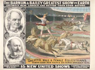 Barnum & Bailey: Male and Female Equestrians
