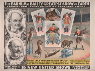 Barnum & Bailey: Performing Russian Wolf