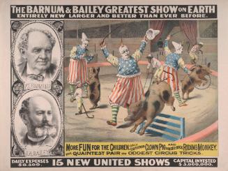 Barnum & Bailey: Only Equestrian Clown Pig