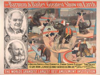 Barnum & Bailey: Dwarf Clown Elephant "Tom Thumb"