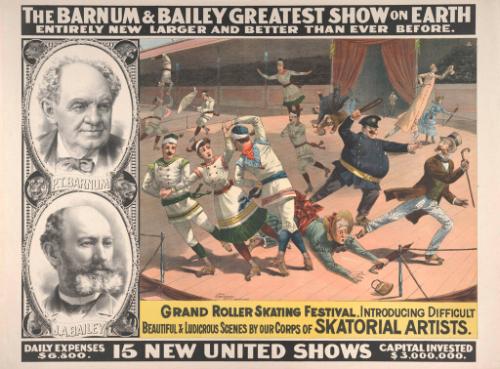 Barnum & Bailey: Grand Roller Skating Festival
