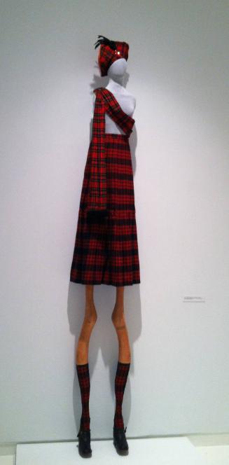 Harry Nelson's costume for Stilt walker act