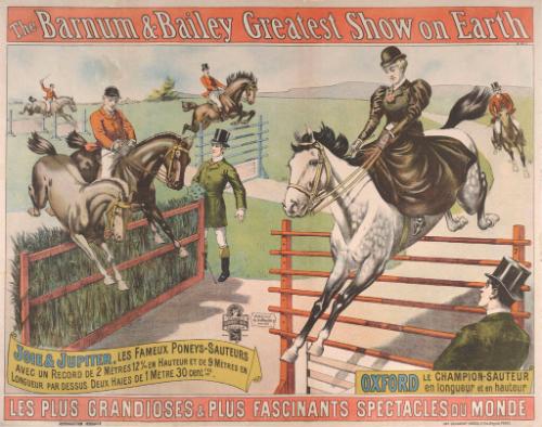 Barnum & Bailey: Joie & Jupiter, Les Fameux Poney-Sauteurs