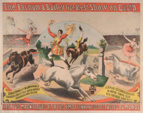 Barnum & Bailey: 3 Bareback Acts