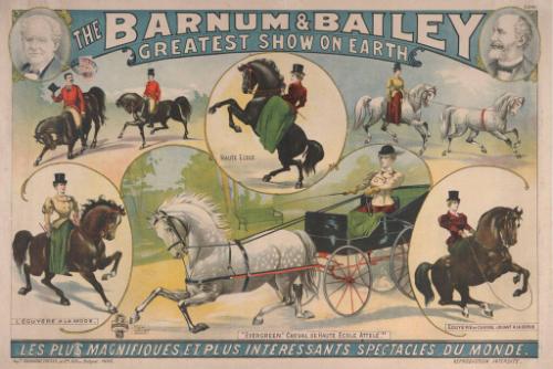 Barnum & Bailey: Evergreen Cheval de Haute