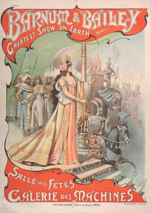 Barnum & Bailey: Salles des Fetes Galerie des Machines