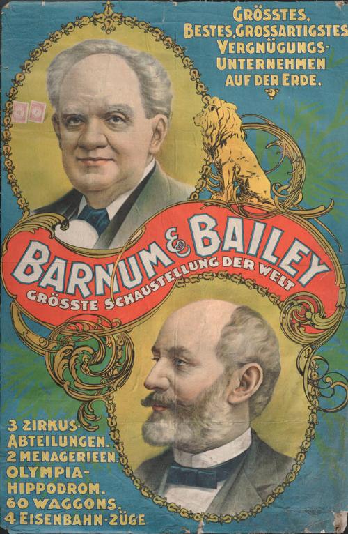 Barnum & Bailey: 2 Portraits of Barnum & Bailey