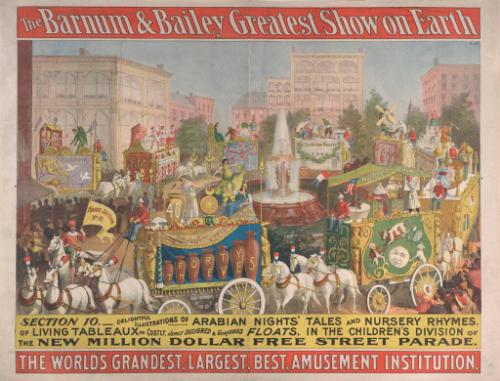 Barnum & Bailey: Section 10...Forty Thieves