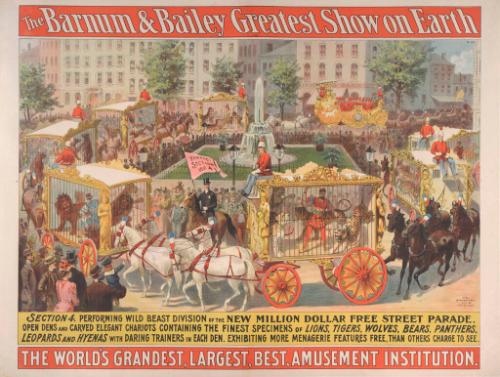 Barnum & Bailey: Section 4…Performing Wild Beast Division