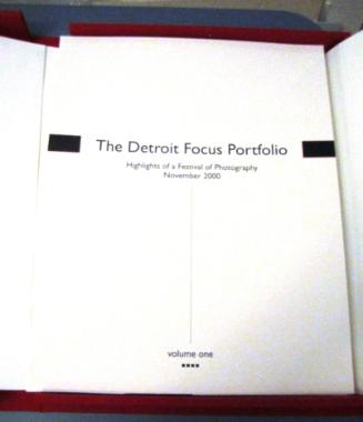 Detroit Focus Portfolio Title Page
