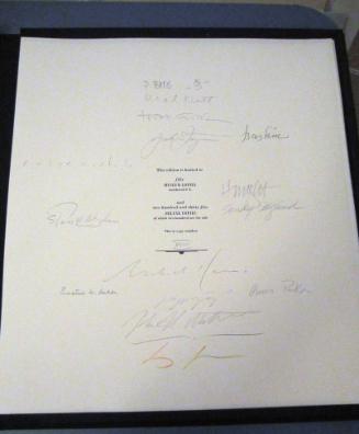 21st, The Journal of Contemporary Photography, Vol. One, Museum Edition Portfolio Title Page