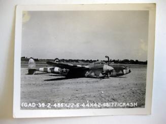 WWII Fighter Plane Crash Scene