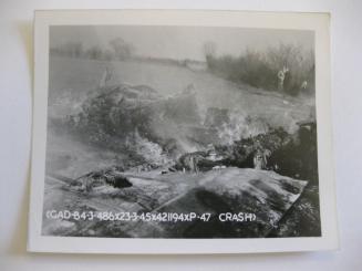WWII Fighter Plane Crash Scene