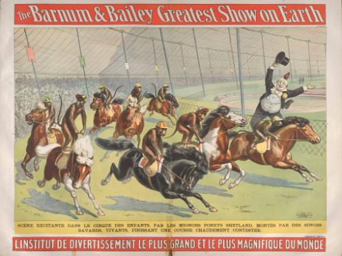 Barnum & Bailey: Scene Excitante Dans Le Cirque Des Enfants