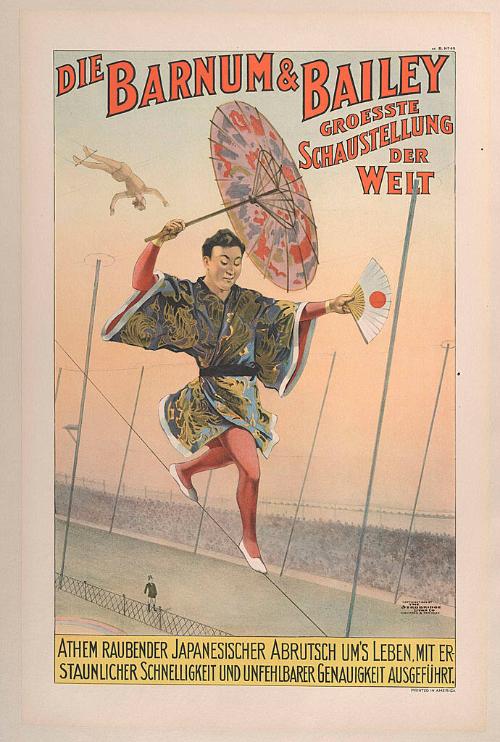 Barnum & Bailey: Athem Raubender Japanesischer Abrutsch Um's Leben