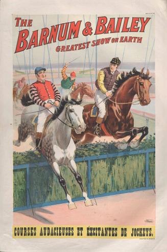 Barnum & Bailey: Courses Audacieuses et Excitantes de Jockeys