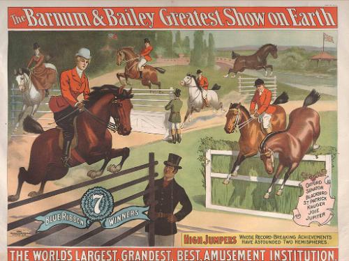 Barnum & Bailey: 7 Blue Ribbon Winners