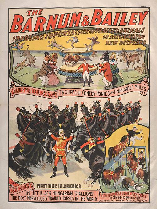 Barnum & Bailey: Impossible Importation of Trained Animals