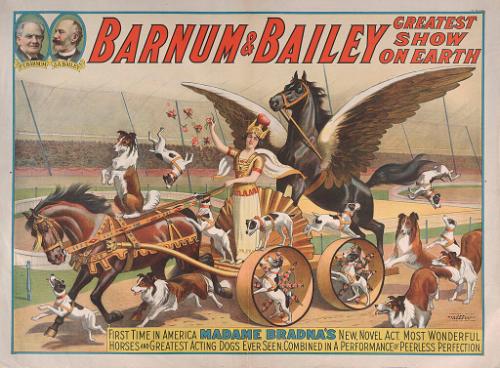 Barnum & Bailey: Madame Bradna's Horses and Dogs