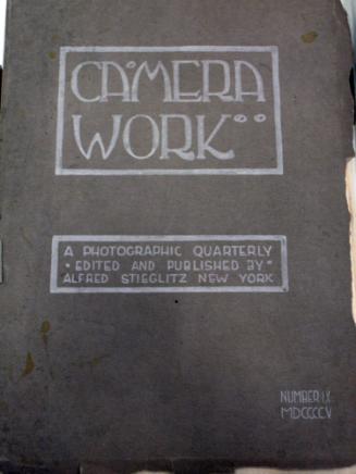 Camera Work, Number IX