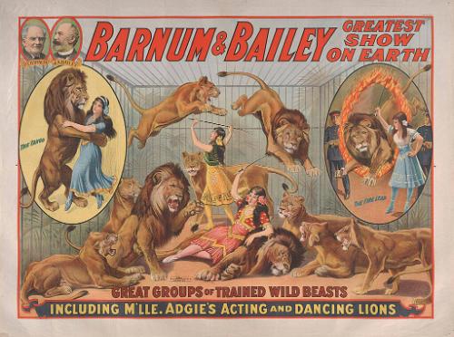 Barnum & Bailey: Great Groups of Trained Wild Beasts