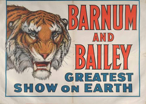 Barnum & Bailey: Tiger Head