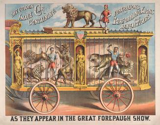 Adam Forepaugh: The Golden Image Car