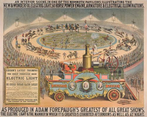 Adam Forepaugh: Edison's Latest Triumph
