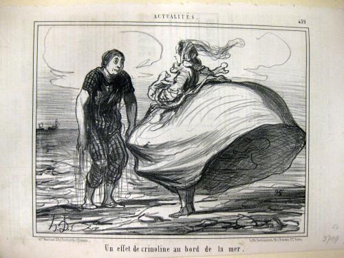 The action of the crioline on the seashore (from Actualités)