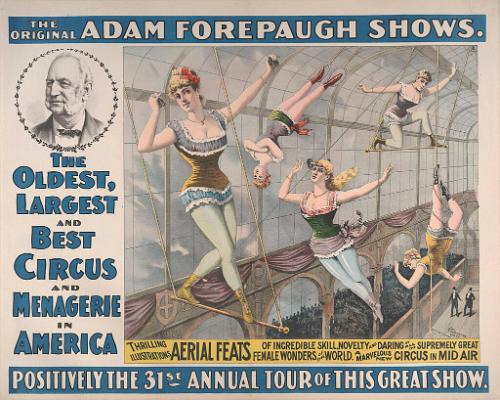 Adam Forepaugh: Thrilling Aerial Feats