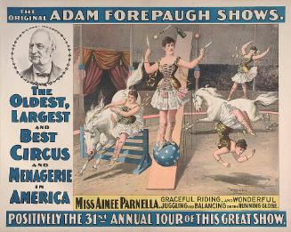 Adam Forepaugh: Miss Aimee Parnella