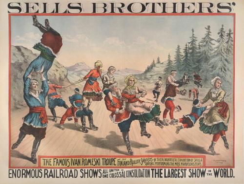 Sells Bros. Enormous United Shows: The Famous Ivan Romeski Troupe