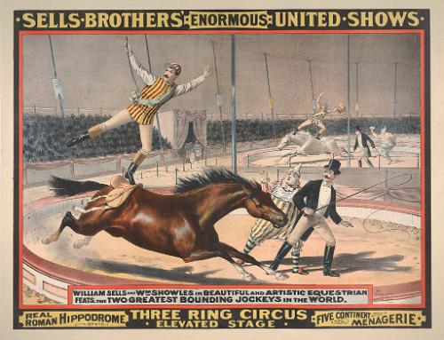 Sells Bros. Enormous United Shows: William Sells and William Showles