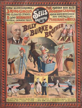 Sells Bros. & Hassan Ben Ali's Moorish Caravan: Billy Burke and Brother